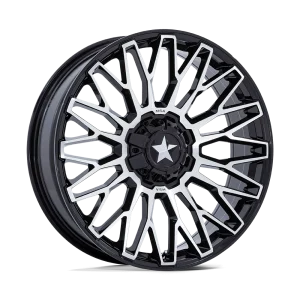 MSA Offroad Wheels – M50 CLUBBER – Black – 20″x7″ 0mm – Summer Wheels – MA050BD20701200